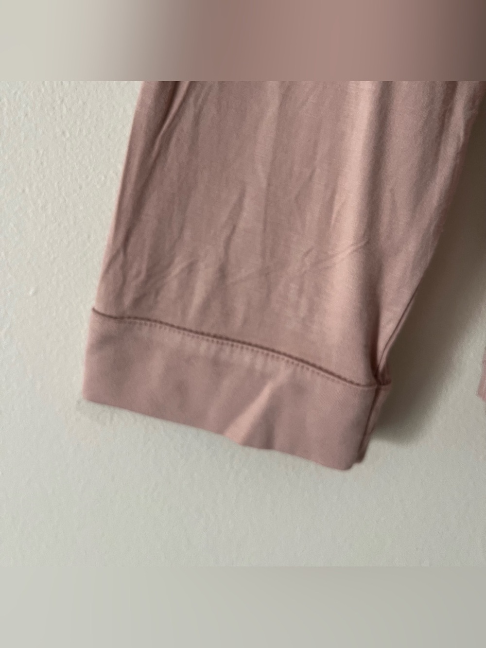 Cozy Earth Dusty Rose Bamboo Button Front Pajama Top M - Picture 3 of 8